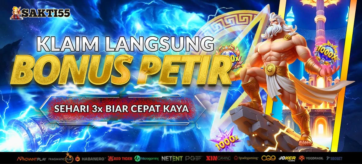 Sakti55 Bonus Petir Pragmatic