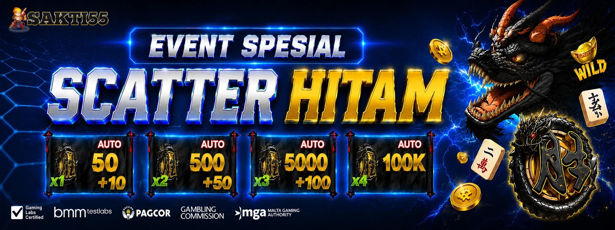 Special Event Kombinasi Black Scatter MAHJONG WINS 3