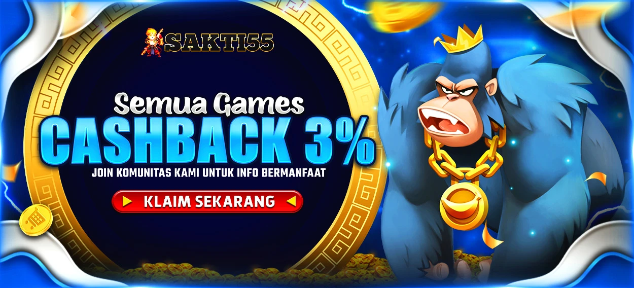 Bonus Mingguan Kekalahan 3%